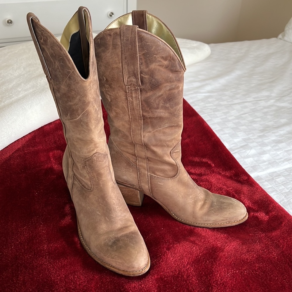 Jessica Simpson Daisy Cowgirl Boots